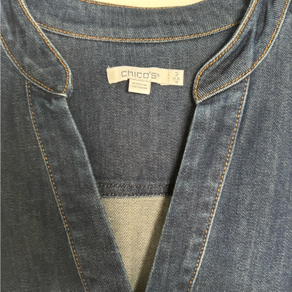 Chicos denim dress